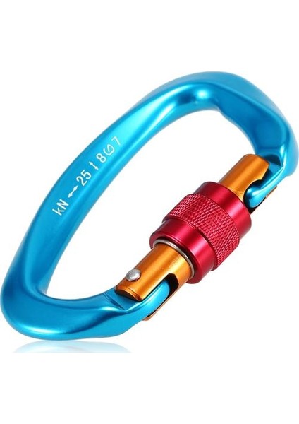 25KN Vida Kilitleme Kapısı Karabina Ağır D-Şekil Toka (Yurt Dışından) fırsatları