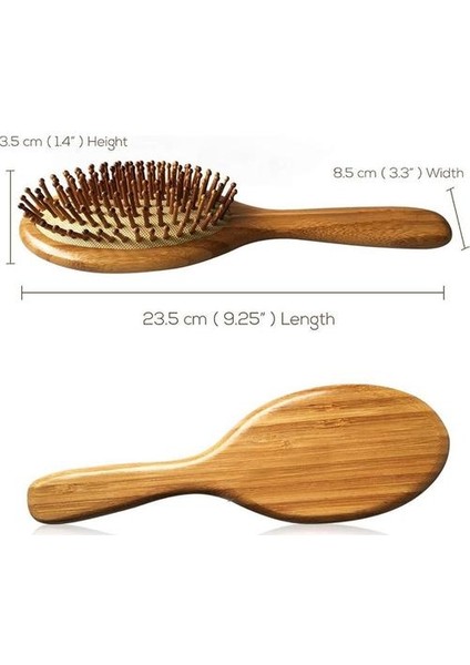 Saç Derisi Masajı Için Bambu Saç Fırçası (Yurt Dışından) fırsatları