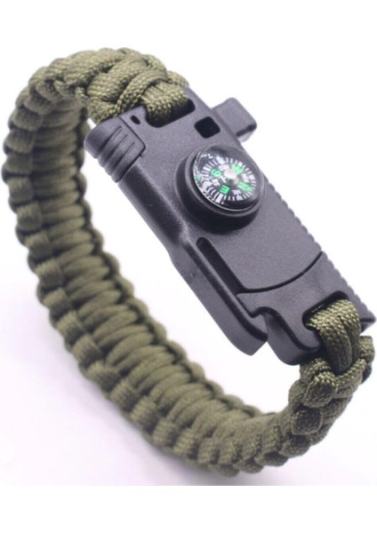 Dünyası Paracord Cobra Survıval Bileklik