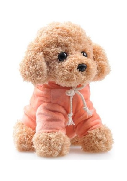 Simülasyon Mini Sevimli Köpek Peluş Oyuncak Bebek 20CM (Yurt Dışından)