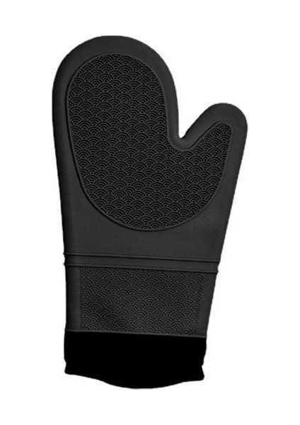 Douler Silikon Su Geçirmez Fırın Eldiveni - Siyah (Yurt Dışından)
