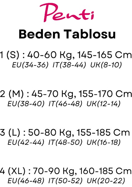 Fit 15 Den Parlak Ince Külotlu Çorap Siyah (500) - 4 Numara x Large