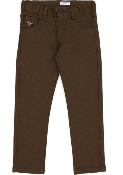 U.S. Polo Assn. Erkek Çocuk Coconut Pantolon (Kanvas-Chino) 50271519-VR153