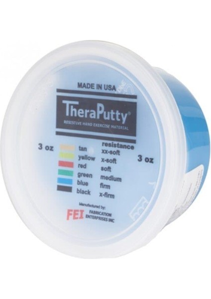 Theraputty Egzersiz Hamuru 85 Gram 3oz Mavi Sert