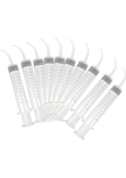 10'lu 12 ml Plastik Diş Sulama Şırıngası (Yurt Dışından)