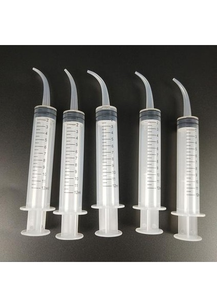 10'lu 12 ml Plastik Diş Sulama Şırıngası (Yurt Dışından)