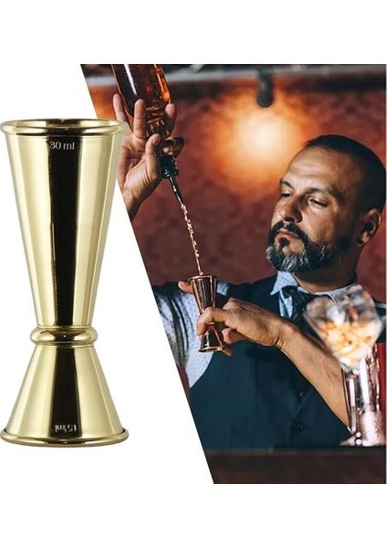 Ölçek Bar ile Kokteyl Camı Essentials Barmen Bayramı Için Için Içecek Karıştırıcı 15 30 (Yurt Dışından)