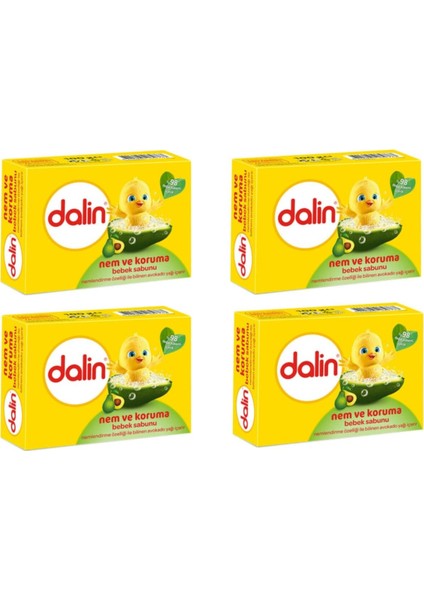 Nem ve Koruma Bebek Sabunu 100 gr x4 Adet