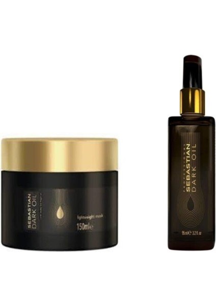 Dark Oil Saç Bakım Yağı 95 ml Sebastian Dark Oil Maske 150 ml