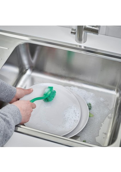 Antagen Plastik Bulaşık Fırçası Yeşil To