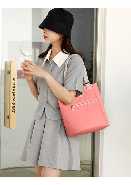 Yeni Moda Trend Omuz Çantası Bayan Japon Basit Büyük Kapasiteli Tite Çanta Su Geçirmez (Yurt Dışından) fiyatları