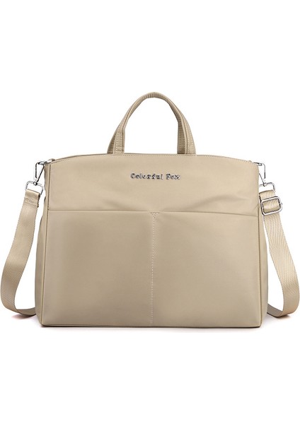 Yeni Bayan Büyük Kapasiteli Çanta Kore Moda Trend Tek Omuz Messenger Çanta Bilgisayar Çantası (Yurt Dışından)