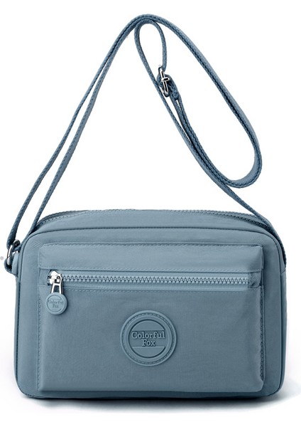 Yeni Makaron Renkli Omuz Çantası Bayan Moda Trend Crossbody Çanta Çok Katlı Cep Telefonu Çantası (Yurt Dışından)