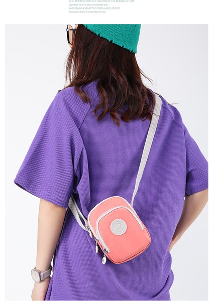 Kadın Cep Telefonu Çantası Japon Tarzı Basit Taşınabilir Para Anahtar Çantası Rahat Omuz Crossbody Çanta (Yurt Dışından) fiyatları