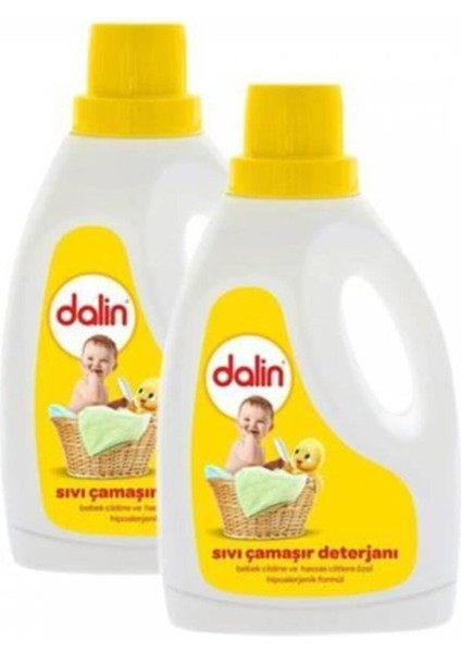 Dalin Bebek Deterjanı Klasik 1500 ml 2 Li Set