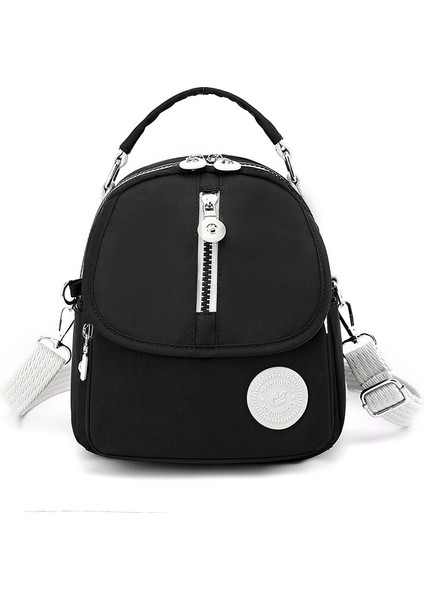 Yeni Bayan Omuz Çantası Japon Basit Çok Fonksiyonlu Sırt Çantası Açık Eğlence Büyük Kapasiteli Moda Çarpma Renk Crossbody Çanta (Yurt Dışından)