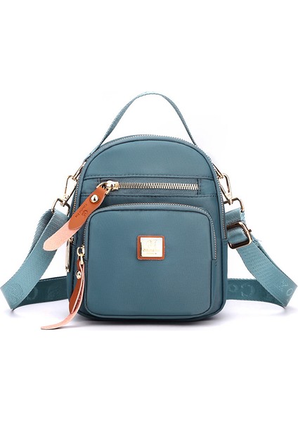 Yeni Omuz Çantası Kadın Açık Eğlence Crossbody Çantası Basit Taşınabilir Cep Telefonu Anahtar Para Cüzdanı (Yurt Dışından)