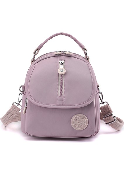 Yeni Bayan Omuz Çantası Japon Basit Çok Fonksiyonlu Sırt Çantası Açık Eğlence Büyük Kapasiteli Moda Çarpma Renk Crossbody Çanta (Yurt Dışından)