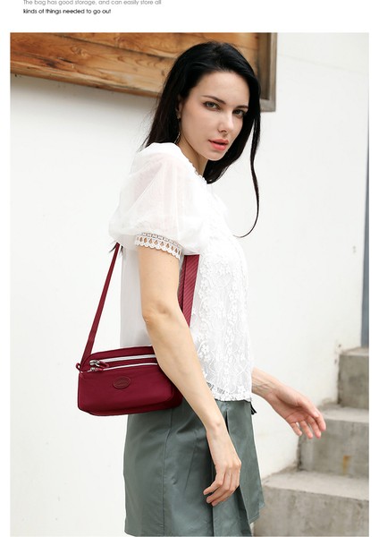 Yeni Bayan Omuz Çantası Avrupa ve Amerikan Moda Trend Crossbody Çanta Hafif Basit Cep Telefonu Çanta Dalları Sırt Çantası (Yurt Dışından)