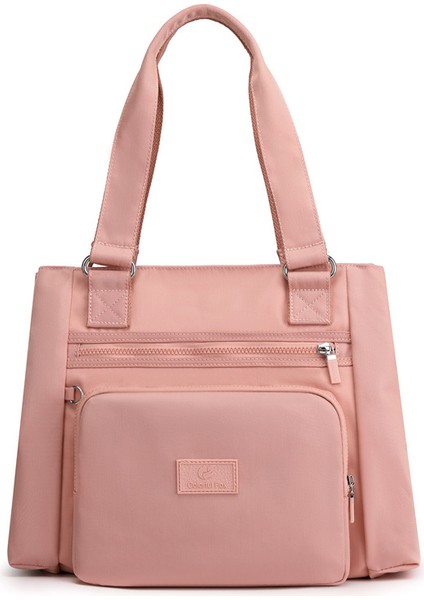 Kadın Çantası Moda Trendi Büyük Kapasiteli Omuzdan Askili Çanta Iş Işe Gidip Gelmek Su Geçirmez Tote Çanta Rahat Taşınabilir Naylon Seyahat Çantası (Yurt Dışından)