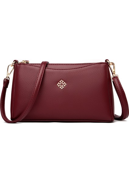 Çanta Kadın 2023 Yeni Moda Vahşi Küçük Kare Çanta Bayan Çanta Rahat Yabancı Hava Omuz Çantası Mizaç Mesaneli Çanta (Yurt Dışından)