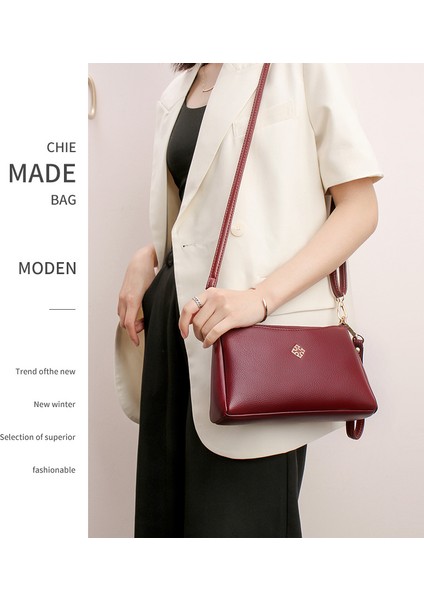 Çanta Kadın 2023 Yeni Moda Vahşi Küçük Kare Çanta Bayan Çanta Rahat Yabancı Hava Omuz Çantası Mizaç Mesaneli Çanta (Yurt Dışından) modelleri