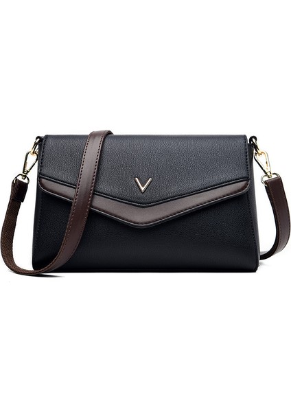 Çanta 2023 Yeni Moda Crossbody Çanta Küçük Kare Çanta Gelgit Gelişmiş Sense Kore Retro Vahşi Omuz Çantası Kadın Çantası (Yurt Dışından)