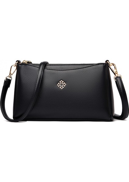 Çanta Kadın 2023 Yeni Moda Vahşi Küçük Kare Çanta Bayan Çanta Rahat Yabancı Hava Omuz Çantası Mizaç Mesaneli Çanta (Yurt Dışından)