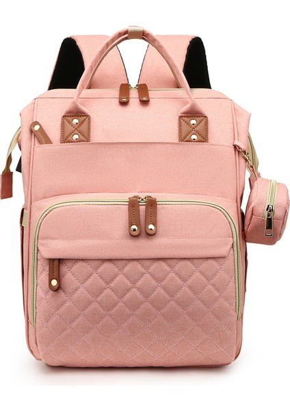 Yeni Hediye Çantası Anne Çantası Büyük Kapasiteli Taşınabilir Bebek Çantası Su Geçirmez Emzik Çantası Hafif Omuzlar Dışarı (Yurt Dışından)