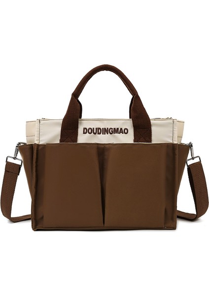 Anne Çantası Yeni Japon ve Kore Taşınabilir Çapraz Çapraz Çok Fonksiyonlu Anne Çantası Işe Gitmek Için Taşınabilir Büyük Kapasiteli Anne Bebek Çantası (Yurt Dışından)