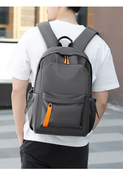 Yeni Yaz Rahat Sırt Çantası Erkek Basit Hafif Su Geçirmez Seyahat Günlük Sırt Çantası Kolej ve Ortaokul Öğrencileri Kampüs Okul Çantası (Yurt Dışından) fiyatları