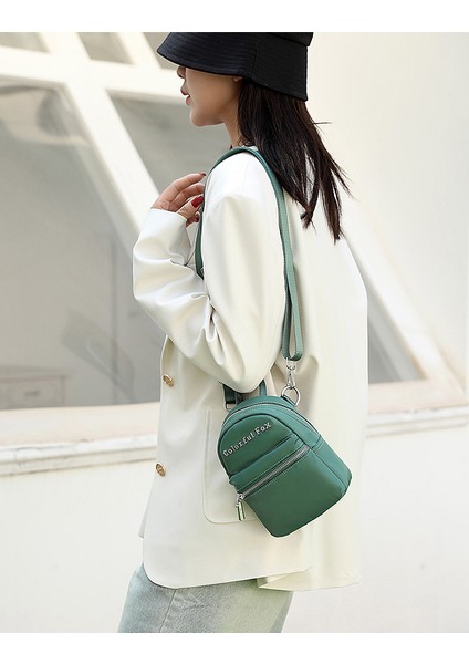 Yeni Model Mini Telefon Çantası Bayan Moda Moda Taşınabilir Messenger Çanta Anti-Sıçrayan Su Omuz Çantası (Yurt Dışından) modelleri