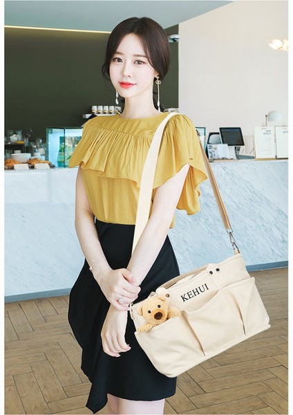 Mumya Çanta 2023 Yaz Yeni Çanta Kadın Moda Omuz Çanta Büyük Kapasiteli Tite Çanta Kadın Kıdemli Senior Crossbody Çanta (Yurt Dışından) fiyatları