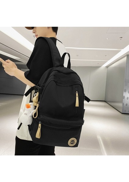 Lise Öğrencisi Okul Çantası Kadın Trendi Kampüs Erkek ve Kadın Sırt Çantası (Yurt Dışından) indirimleri