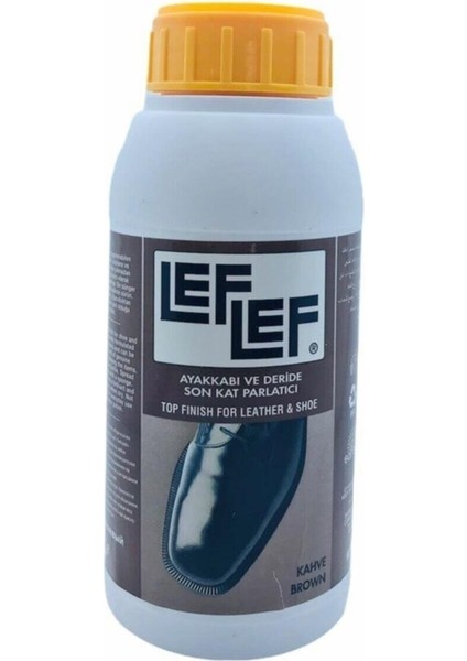 Son Kat Deri Parlatıcı (Deri Sütü) 500 ml 1 Adet (Leathercraft, Deri Hobi) Kah
