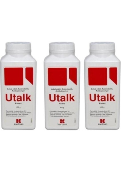 Utalk Pudra 100 gr x 3 Adet