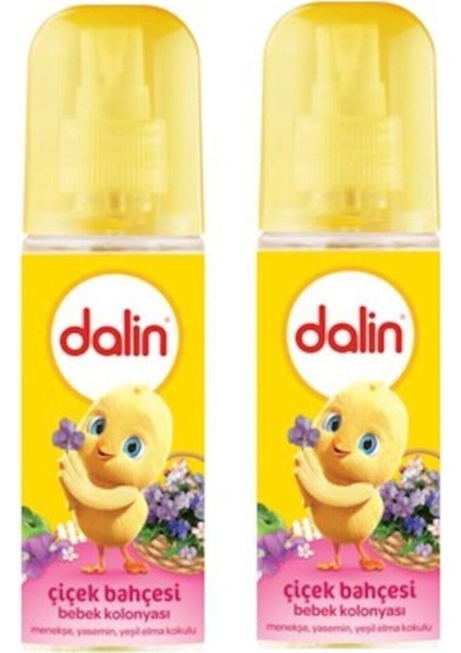 Çiçek Bahçesi Kokulu Bebek Kolonyası 150 ml x 2 Adet