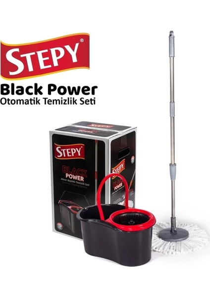 Focus Shop Atastore Stepy Black Power Otomatik Temizlik Seti