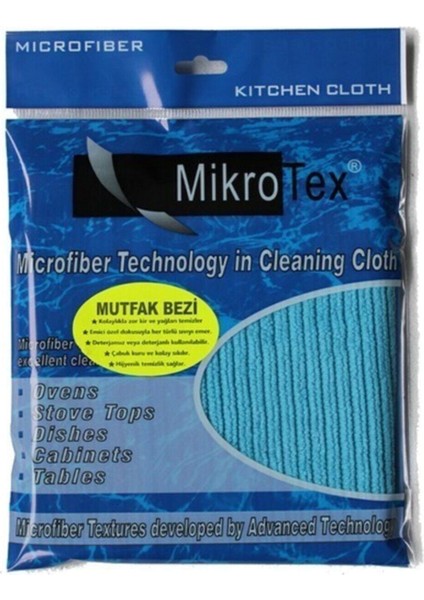 3'lü Mikrofiber Mutfak Bezi Turkuaz 36 x 32 C fiyatları