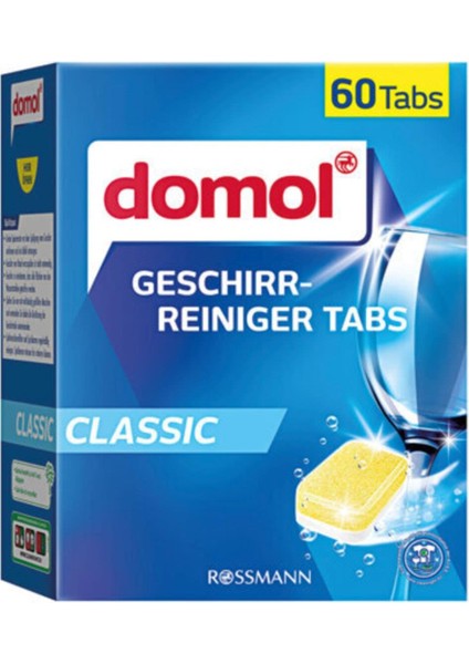 Domol Bulaşık Makinesi Deterjanı 60 Adet Bulaşık
