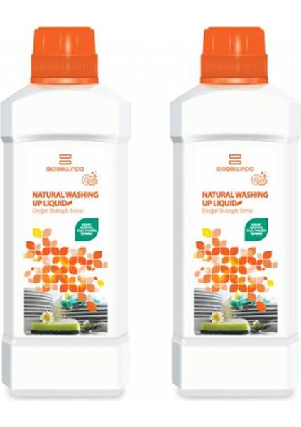 Focus Shop Alsanadolu Biobellinda Biobellinda Bulaşık Sıvısı Doğal Limon Kokulu 2 Adet 2 Adet