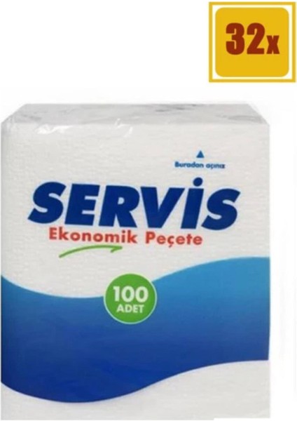 Peçete 100 Lü x 32 Adet