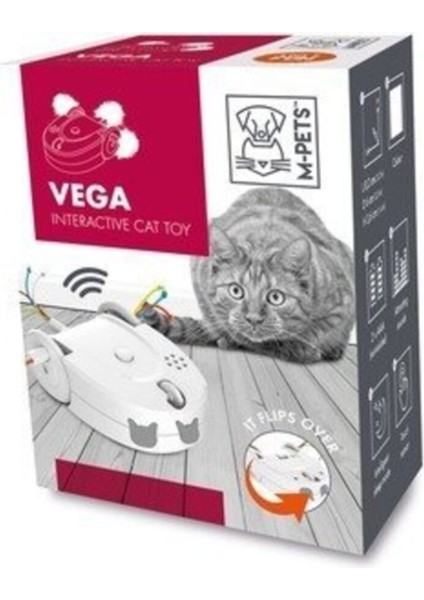 M Pets Vega Interaktif Kedi Oyuncağı Beyaz fiyatları