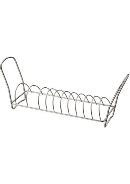 Paslanmaz Çelik Bulaşıklık 12X32 cm Meridyendukkan Çelik Tezgah Üzeri Bulaşıklık