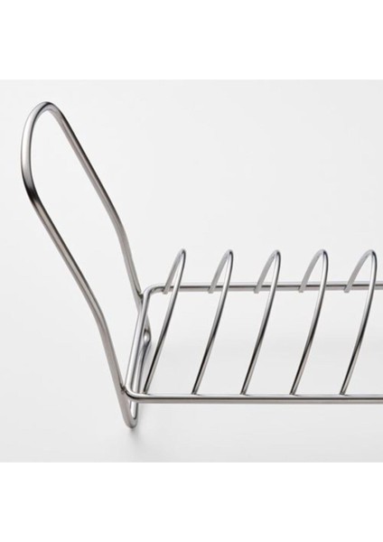 Paslanmaz Çelik Bulaşıklık 12X32 cm Meridyendukkan Çelik Tezgah Üzeri Bulaşıklık