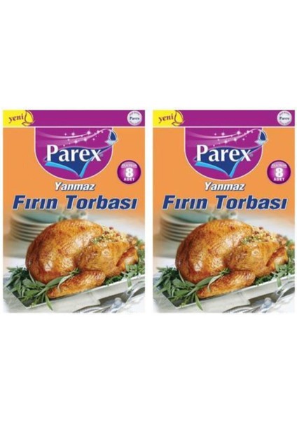 Yanmaz Fırın Torbası 2 Li Paket