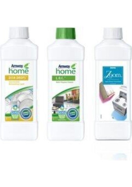Home L.o.c Zoom Bulaşık Temizleyici 3&quot;lü Set