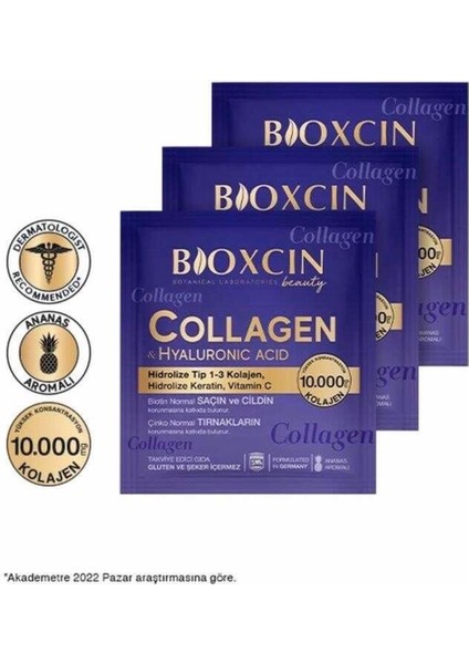 Beauty Collagen Hyaluronic Acid 30 Saşe 11 gr 10.000 Mg Kolajen fiyatları