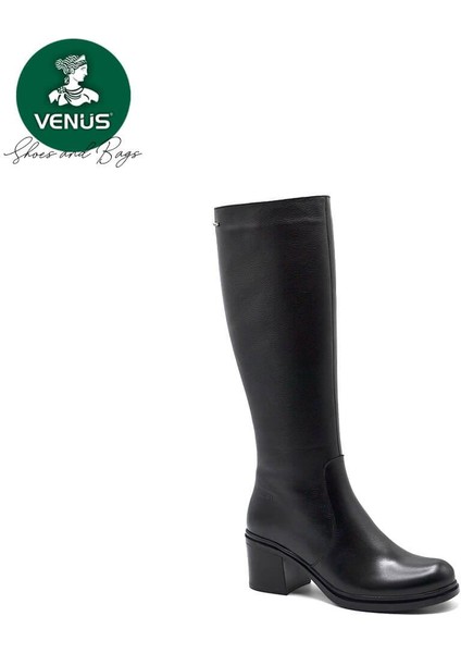 2355002K Su Geçirmez Topuklu Klasik Deri Kadın Çizme fiyatları