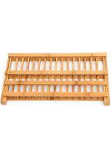 Bambu Bulaşık Sepeti Bambu Tabaklık Bulaşıklık 42 cm Bambu Bulaşık Sepeti Bambu Tabak modelleri